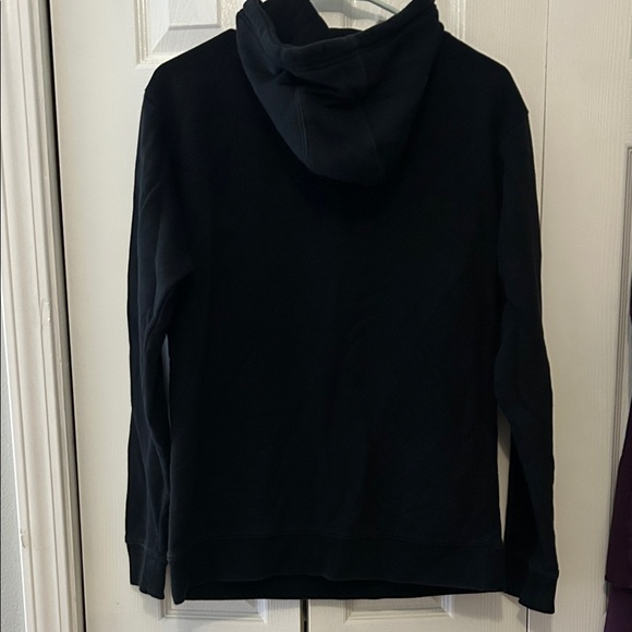 NFL Black Hoodie with Gold Fleur-de-Lis and White Lettering - Picture 2 of 3